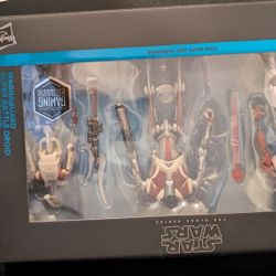 STAR WARS Jedi: Survivor Black Series MagnaGuard, Super Battle Droid, Battle Droid Exclusive Action Figure 3-Pack