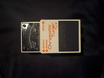 Boss TU3 TUNER guitar pedal
