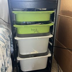 Pull Out Storage Bin 