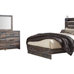 Beautiful Nice Rustic Bedroom Set 