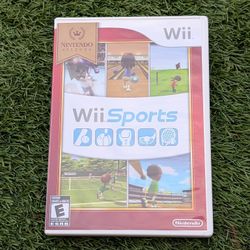 Wii Sports (Nintendo Wii/Wii U) - Nintendo Selects - Complete in Box (CIB) - VGC Like New
