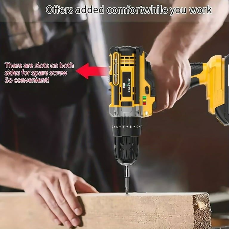 Tegatok 20V Cordless  Drill Kit