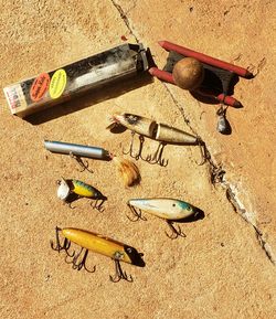 Collection of vintage fishing lures