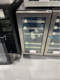 Vinotemp wine cooler 15 inches stainless steel