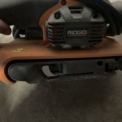 RIDGID Belt Sander – Heavy Duty, Works Great