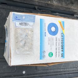 Cat 5E Cable - 1,000 Feet 
