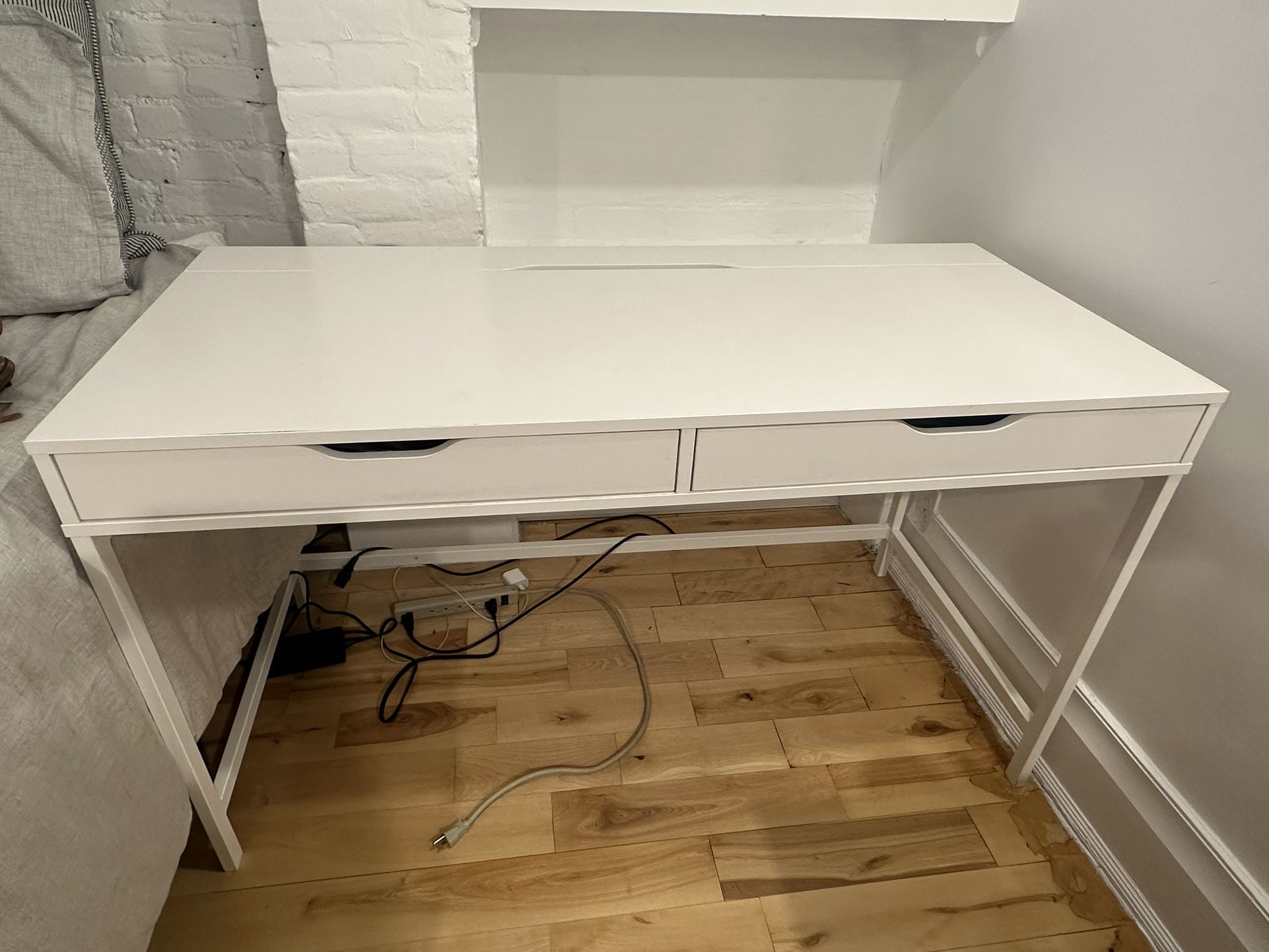 West Elm White Desk