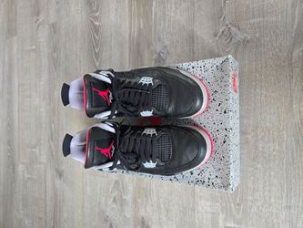Air Jordan Bred 4 Reimagined - Sz 9.5 Men's