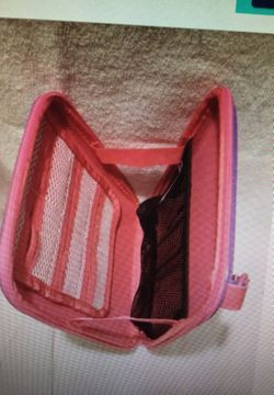 Innotab storage tote either pink/purple or blue/black.