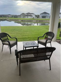 Outdoor patio set