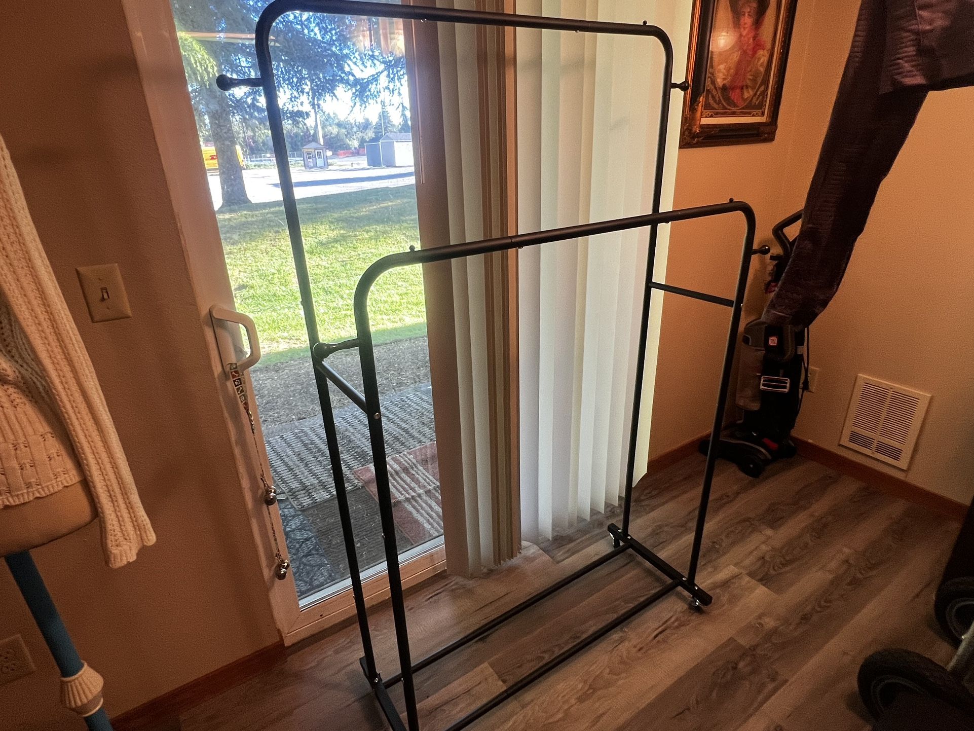 Clothing Rack Used Once 