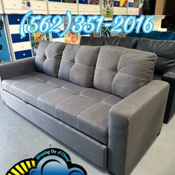 Futon Sofa Bed Grey 3 Seats Sofa Cama 