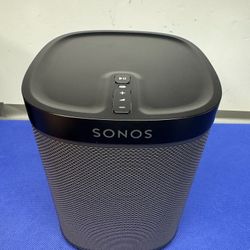 Sonos PLAY 1 ~ Black Wi-Fi Smart Home Speaker with Power Cord