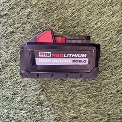 Milwaukee M18 Red Lithium High Output XC6.0 Like New!