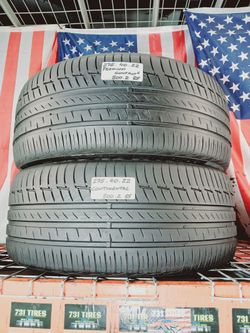 ⭐️ USED TIRES 275/40ZR22 CONTINENTAL PREMIUMCONTACT6 SSR RUN-FLAT LUXURY CITY HIGHWAY SUV SPORT TRUCK 275 40 22