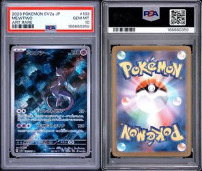 PSA 10 Mewtwo #183 Art Rare – Japanese Pokemon Card 151 – Pokemon TCG Card