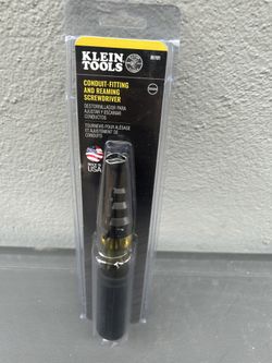Klein Tools Screwdriver Conduit Reamer