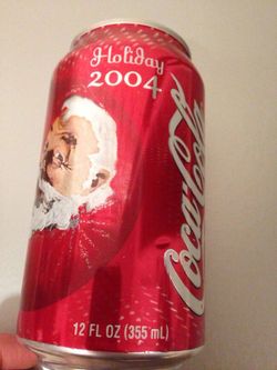 Coca-Cola bottle 12 FL OZ/355 ml - Holiday 2004