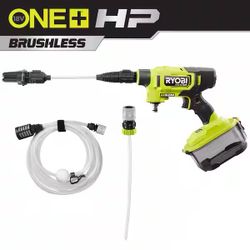 RYOBI ONE+ HP 18V Brushless EZClean 600 PSI 0.7 GPM Cordless Cold Water Power Cleaner (Tool Only)
