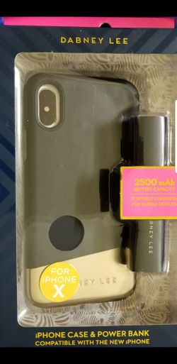 iphone x case and power bank