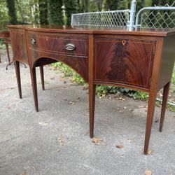 1960s Federal Biggs Inlaid Mahogany Sideboard
