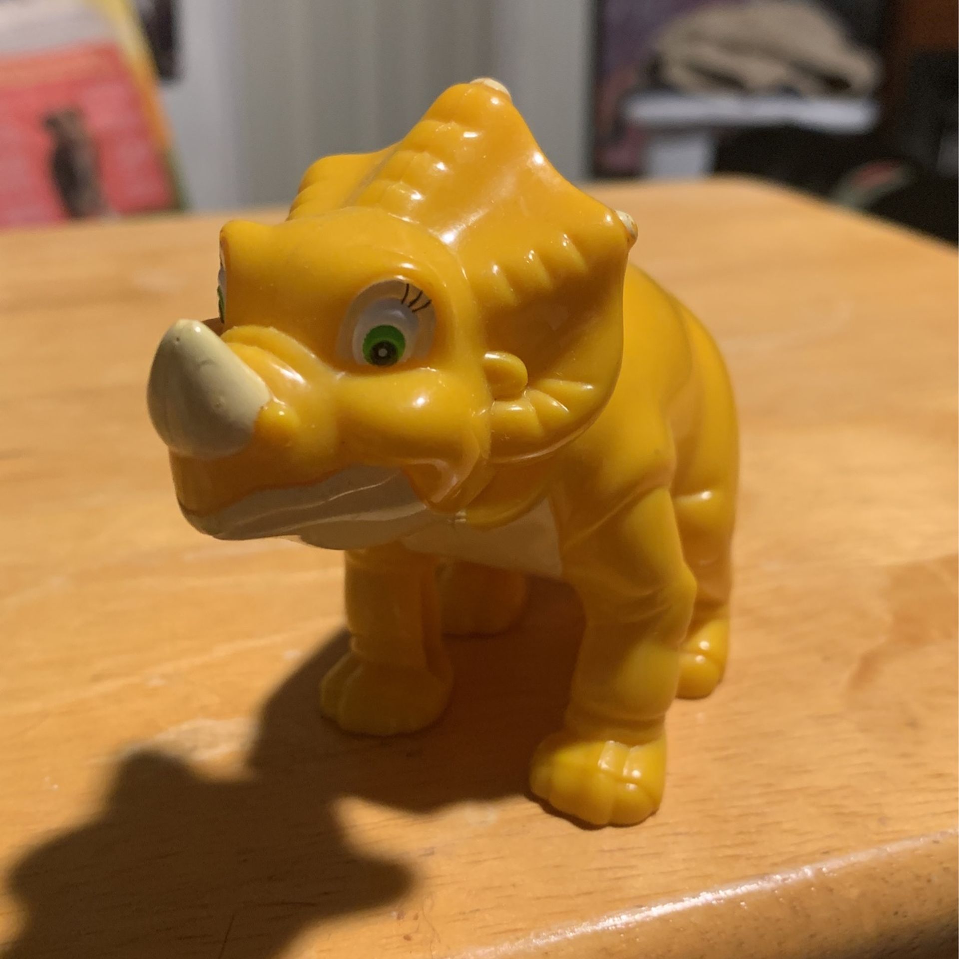 Land Before Time Cera The Triceratops Wendys Bobble head Toy Bobblehead