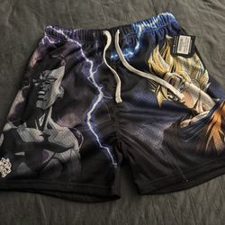 Darc Sport X DBZ Mesh Shorts Size Large