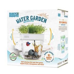 Hydroponic  aquaponics Self-cleaning fish tank garden