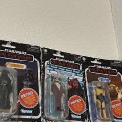 Star Wars Retro Series Figures From Obi Wan Series