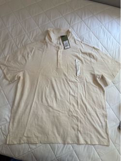 Goodfellow & Co. Short Sleeve Beige Polo Shirt