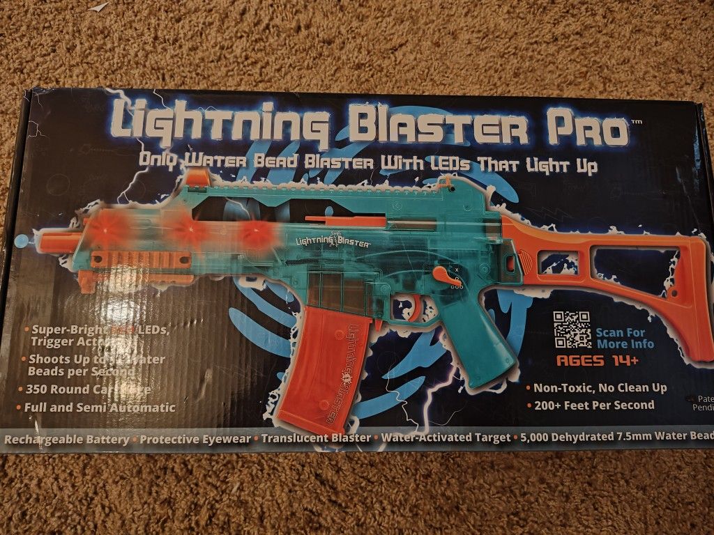 Lightning Blaster Water Bead Shooter 