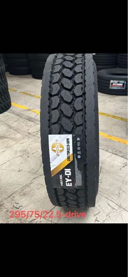 Truck Tires EY-DI 295/75R22.5 18 PR