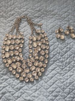 Bold Statement Necklace and Earring Set