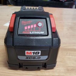 Milwaukee 6.0 Battery’s 