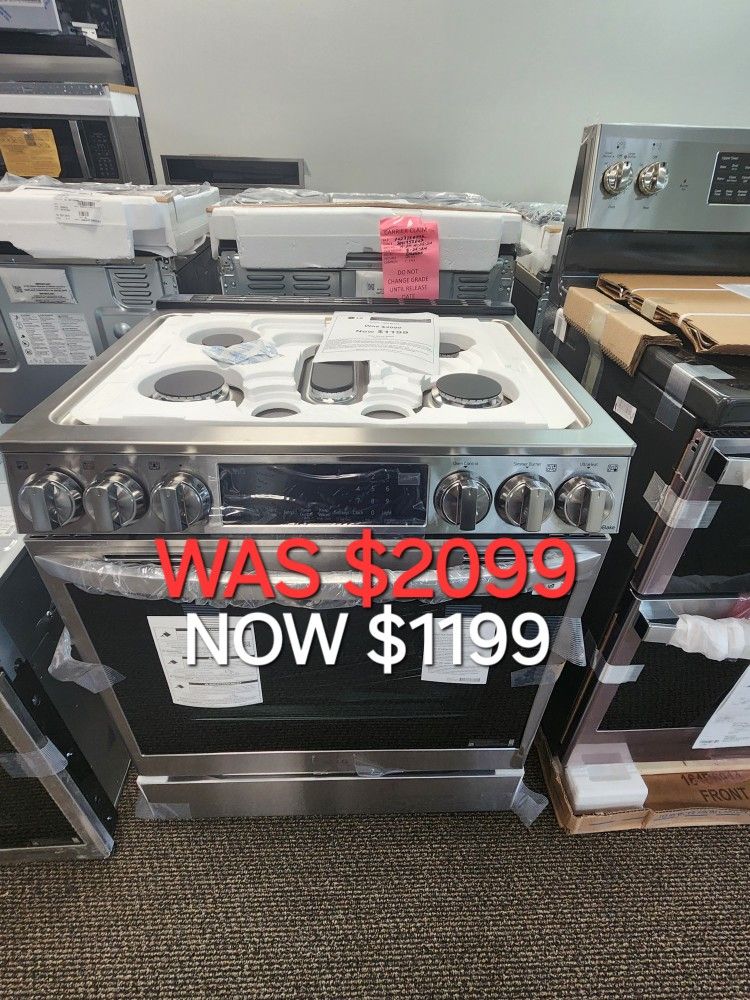 6.3 Cu. Ft. Smart Wifi Enabled Probake Convection Instaview Gas Slide In Range