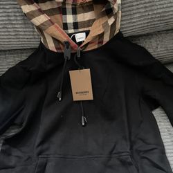 Burberry Check hoodie
