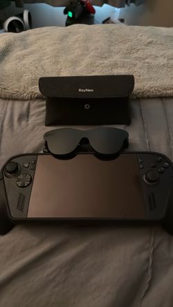 Rog ally x and RayNeo glasses