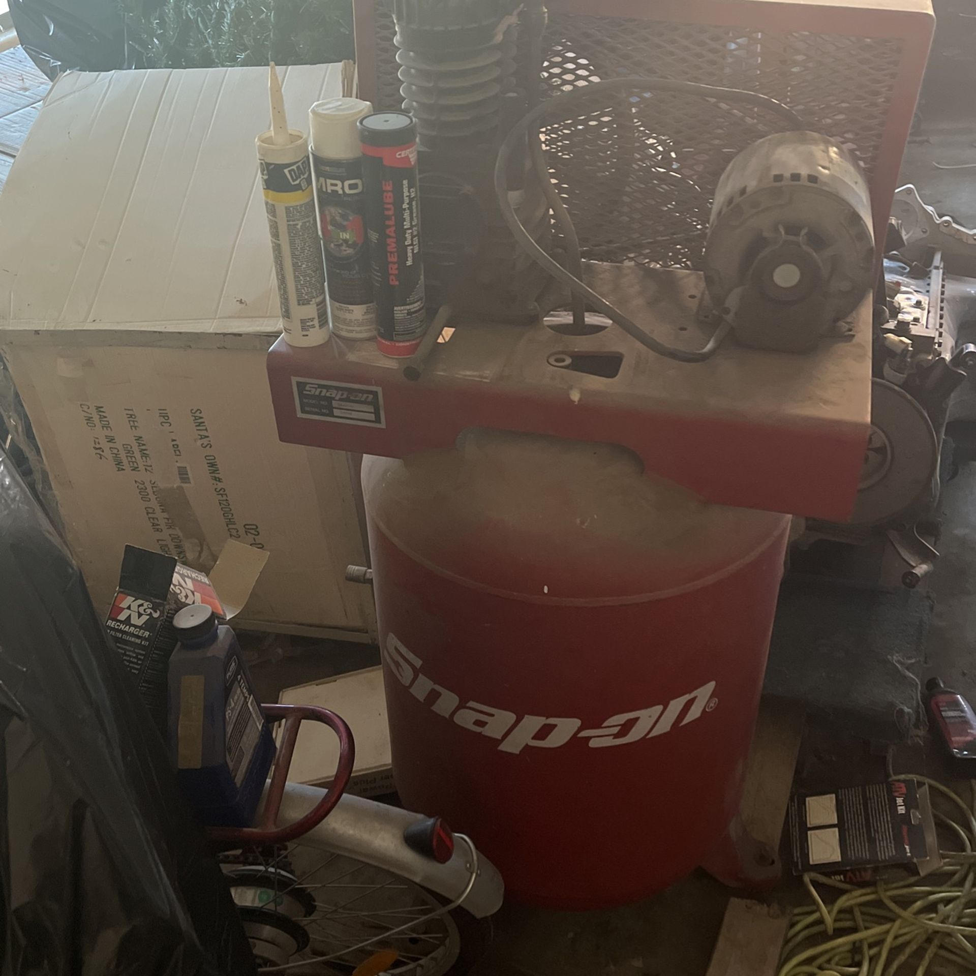 Snap On Air Comperser Missing Motor For Air Compresor