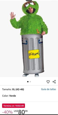 Oscar the grouch costume
