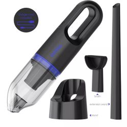 ionvac HandVac, Cordless Handheld Vacuum with USB-Charging and Multiple Attachments