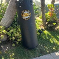 └➤➤➤ Everlast Leather Heavy Punch Bag-75 lbs -