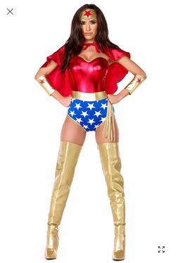 Super babe super woman costume size s/m