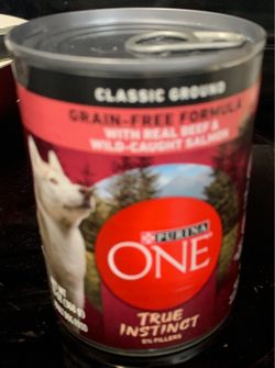 Just arrived Purina One Classic Ground Wet Dog Food. 12/13 oz cans $22