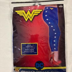 Wonder Woman Adult Leggings Dress Up Costume One Size Fit All