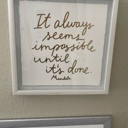 Nelson Mandela Quote Art