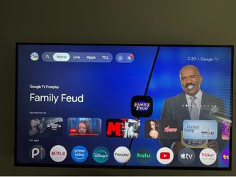 TCL Googletv 55 inch mini QLED w gaming mode