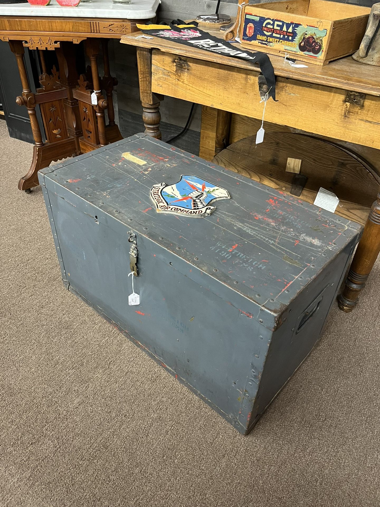 Vintage Military Chest