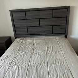 Bed frame & Mattress.