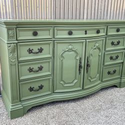 Large Tall 12 Drawer Buffet, Tv stand or Dresser 