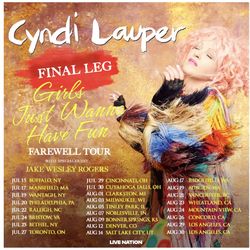 Cyndi Lauper Farewell Tour Hollywood Bowl Tickets